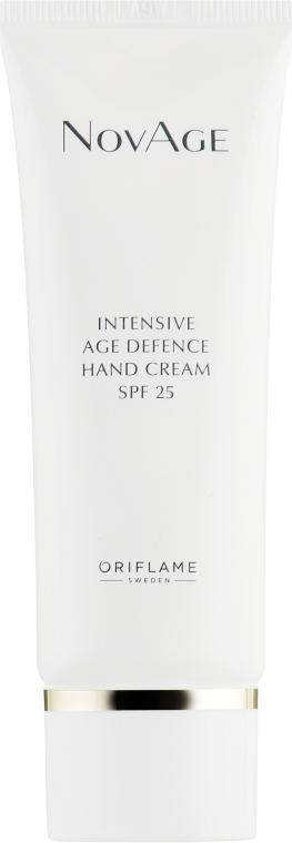 Інтенсивний крем для рук проти старіння з SPF 25 - Oriflame NovAge Intensive Age Defence Hand Cream — фото N2