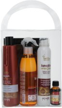 Парфумерія, косметика Набір - Echosline Seliar 4 Step Kit (smp/350ml + cond/spray/300ml + heir/spray/150ml + oil/30ml)