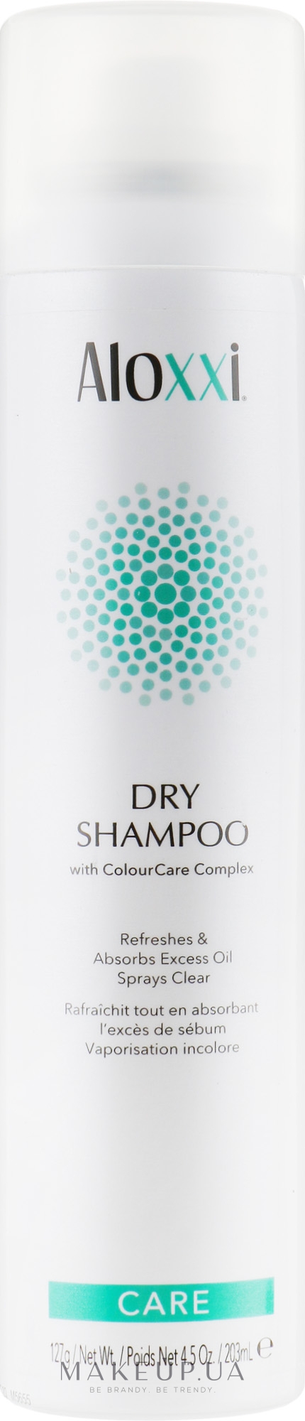 Сухой шампунь для волос - Aloxxi Dry Shampoo — фото 203ml