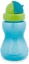 Парфумерія, косметика Бідончик спортивний зі складаною силіконовою трубочкою, блакитний - Canpol Babies