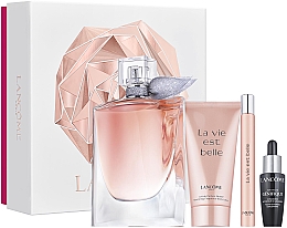 Духи, Парфюмерия, косметика Lancome La Vie Est Belle - Набор (edp/100ml + edp/10ml + conc/10ml + b/lot/50ml)