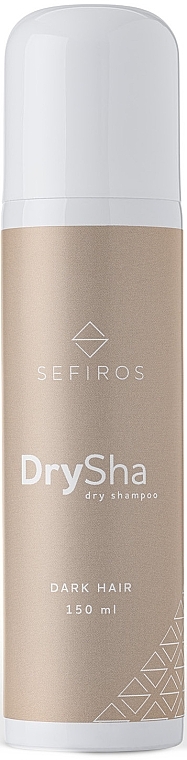 Сухий шампунь для темного волосся - Sefiros DrySha — фото N1