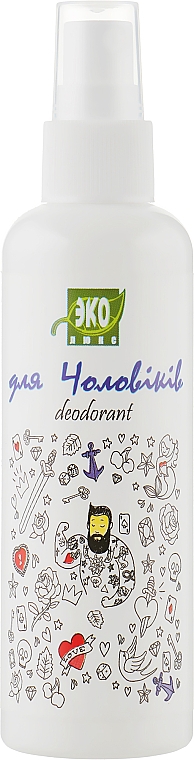 Натуральний дезодорант-спрей «Для чоловіків» - Эколюкс — фото N1