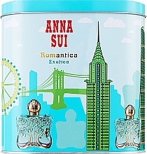 Духи, Парфюмерия, косметика Anna Sui Romantica Exotica - Набор (edt/50ml + b/lot/90ml + sh/gel/90ml + music/box)