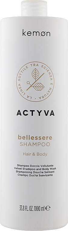 Шампунь-гель для душу - Kemon Actyva Bellessere Shampoo — фото N5