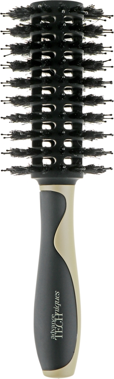 Кругла щітка для укладки волосся, натуральний ворс (кабан) - Avon Advance Techniques — фото N1