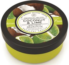 Духи, Парфюмерия, косметика Крем для тела "Кокос и лайм" - The Somerset Toiletry Co. Tropical Fruits Body Cream 