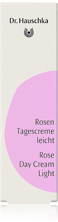 Дневной легкий крем с экстрактом цветов розы - Dr. Hauschka Rose Day Cream Light — фото N1