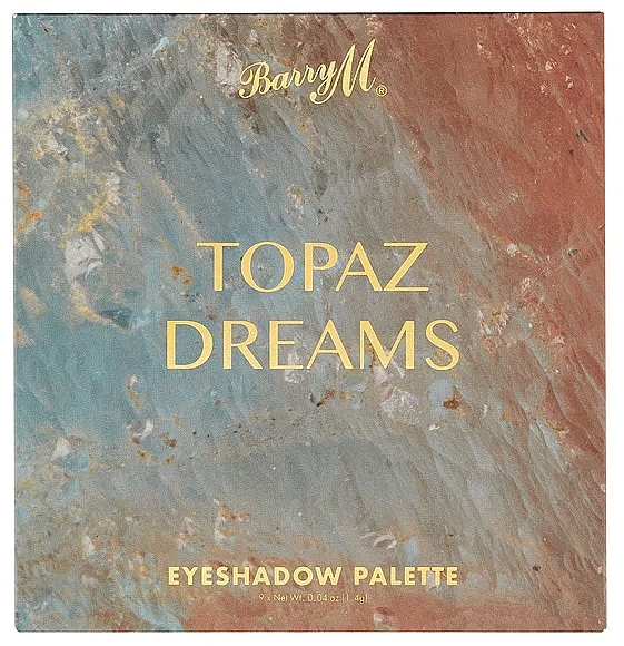 Палетка теней для век - Barry M Topaz Dreams Eyeshadow Palette — фото N1