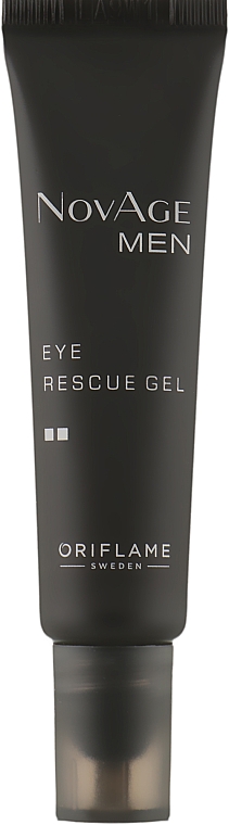Тонізувальний гель для шкіри навколо очей - Oriflame NovAge Men Eye Rescue Gel — фото N2