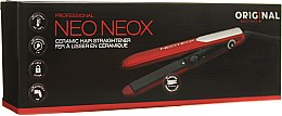 Прасочка для волосся, червона - Sibel Original NeoNeox Straightener 40w — фото N2