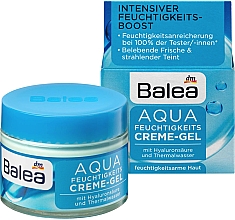 Крем-гель денний інтенсивно зволожуючий - Balea Aqua Moisture Cream Gel — фото N2