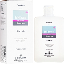 Шампунь для жирных волос, регулирующий жирность - Frezyderm Seb Excess Shampoo — фото N1