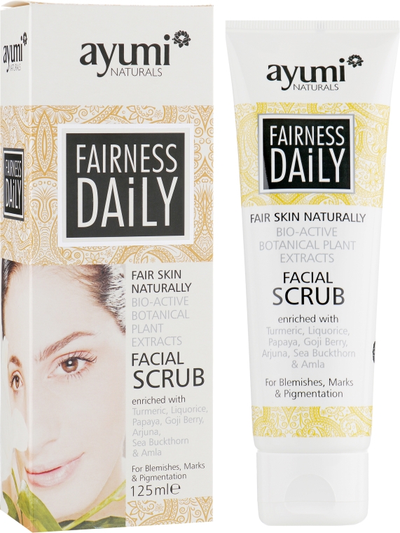 Скраб для обличчя - Ayumi Fairness Daily Facial Scrub — фото N1