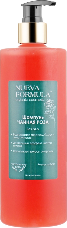 Шампунь для волосся "Чайна троянда" - Nueva Formula Shampoo