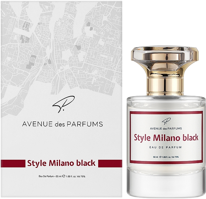 Avenue Des Parfums Style Milano Black - Парфумована вода — фото N2