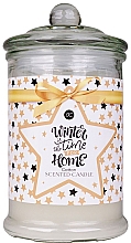 Духи, Парфюмерия, косметика Ароматическая свеча в стеклянной банке - Accentra Winter Magic Cotton Scented Candle