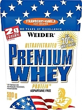 Сироватковий протеїн "Полуниця-ваніль" - Weider Premium Whey Protein Strawberry Vanilla — фото N1