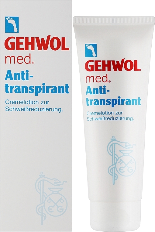 Крем-лосьон антиперспирант - Gehwol Med Anti-transpirant  — фото N2