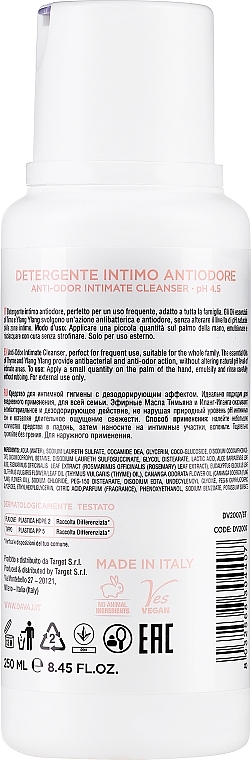 Гель для интимной гигиены с тимьяном и иланг-илангом - Davaj Anti-Odor Intimate Cleanser pH 4,5 — фото N2