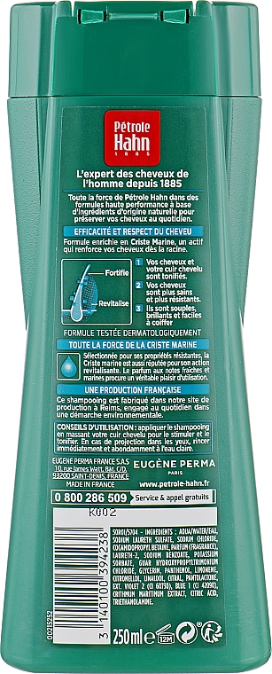 Укрепляющий шампунь для нормальных волос "Энергия океана" - Eugene Perma Petrole Hahn Energie Ocean Shampoo — фото N2