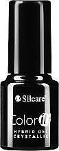 Духи, Парфюмерия, косметика Гель-лак для ногтей - Silcare Color It Premium Crystallic