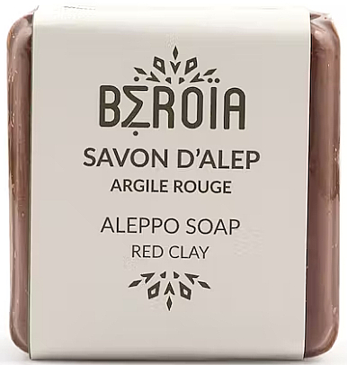 Мило з червоною глиною - Beroia Aleppo Soap With Red Clay — фото N1