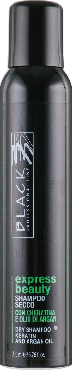 Сухой шампунь с аргановым маслом и кератином - Black Professional Line Argan Treatment Dry Shampoo — фото N1