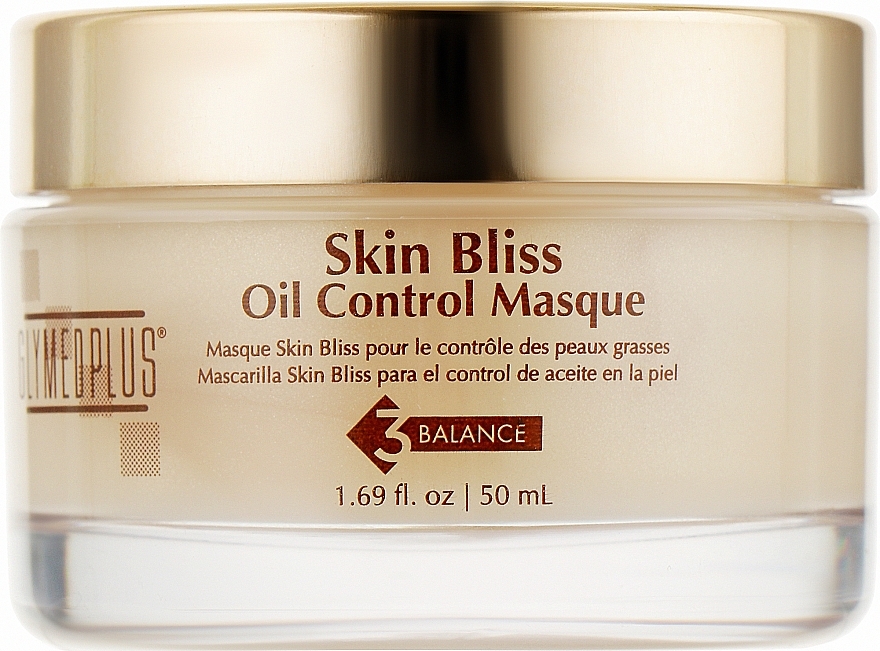 УЦІНКА Маска для контролю жирності шкіри - GlyMed Plus Cell Science Skin Bliss Oil Control Masque * — фото N1