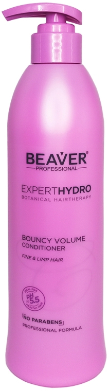 Кондиционер для объема тонких и мягких волос - Beaver Professional Expert Hydro Bouncy Volume Conditioner — фото N2