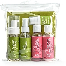 Дорожний набір для проблемної шкіри - Marie Fresh Cosmetics Travel Set for Problem Skin (f/foam/50ml + f/ton/50ml + h/shm/50ml + h/cond/50ml + f/fluid/5ml) — фото N7