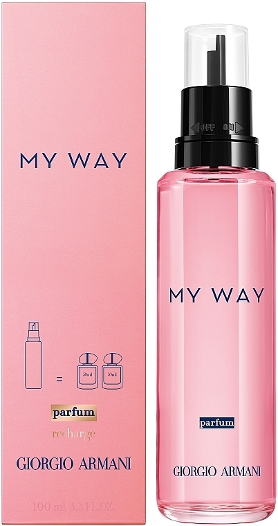 Giorgio Armani My Way Parfum - Духи (сменный блок) — фото N2
