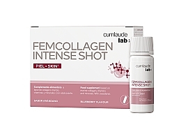 Харчова добавка для підтримки здоров'я шкіри - Cumlaude Femcollagen Intense Shot — фото N1