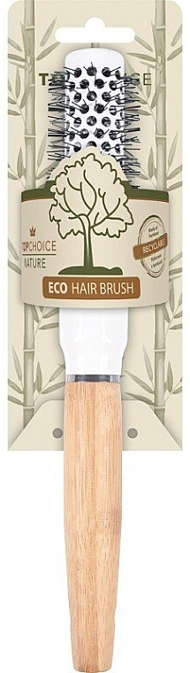 Щетка для укладки волос, 25 мм - Top Choice Eco Bamboo — фото N2