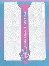 Духи, Парфюмерия, косметика Дизайнерские наклейки для ногтей "Foil 0067" - StickersSpace 