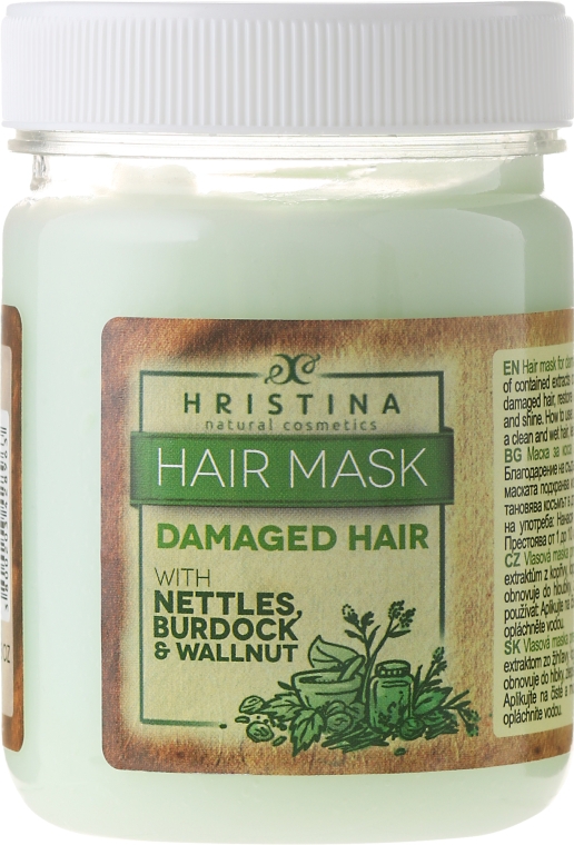 Маска для пошкодженого волосся - Hristina Cosmetics Hair Mask — фото N1