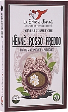 Духи, Парфюмерия, косметика Порошок для волос "Rosso Freddo" - Le Erbe di Janas Red Henna Cold Shades