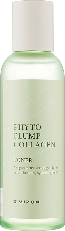 Успокаивающий веганский тоник с фитоколлагеном - Mizon Phyto Plump Collagen Toner — фото N1