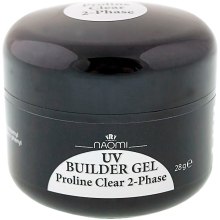 Духи, Парфюмерия, косметика Гель для ногтей - Naomi UV Builder Gel Proline Clear 2-Phase