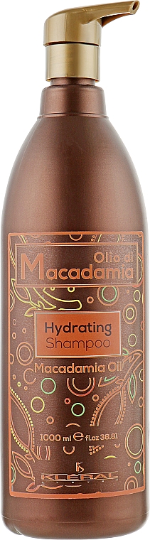 Зволожуючий шампунь з маслом макадамії - Kleral System Olio Di Macadamia Hidrating Shampoo — фото N3
