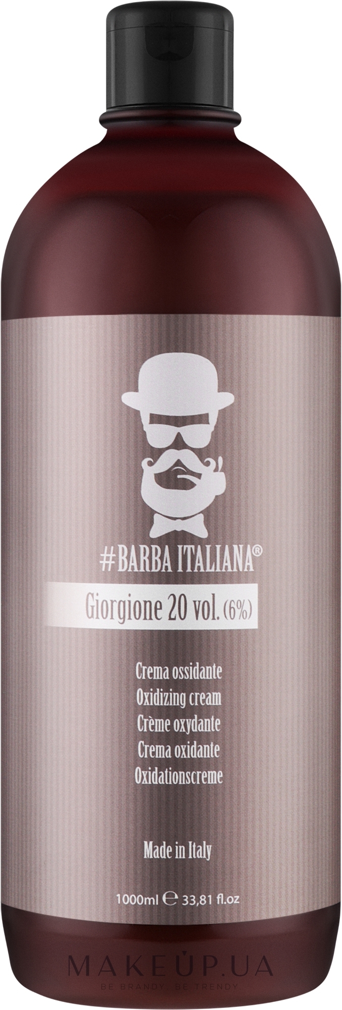 Крем-активатор 6% - Barba Italiana Giorgione 20 vol — фото 1000ml