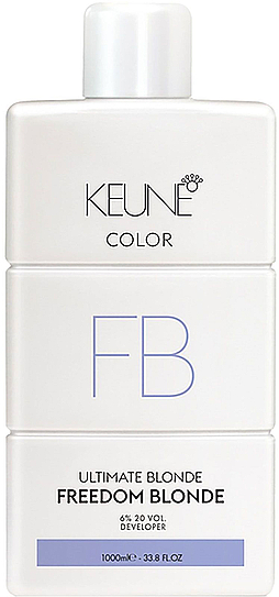 Проявитель цвета - Keune Freedom Blonde 3% — фото N1