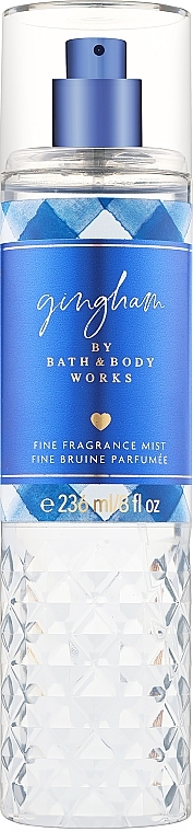 Парфюмированный мист для тела - Bath and Body Works Gingham Fine Fragrance Mist — фото N1