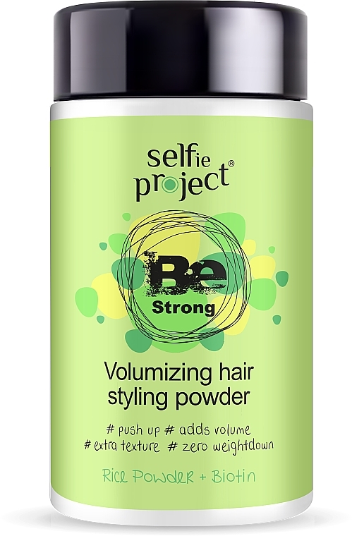 Пудра для надання об'єму волоссю - Selfie Project Be Strong Volumizing Hair Styling Powder — фото N1