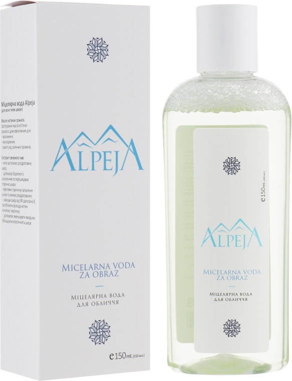 Міцелярна вода для обличчя - Alpeja