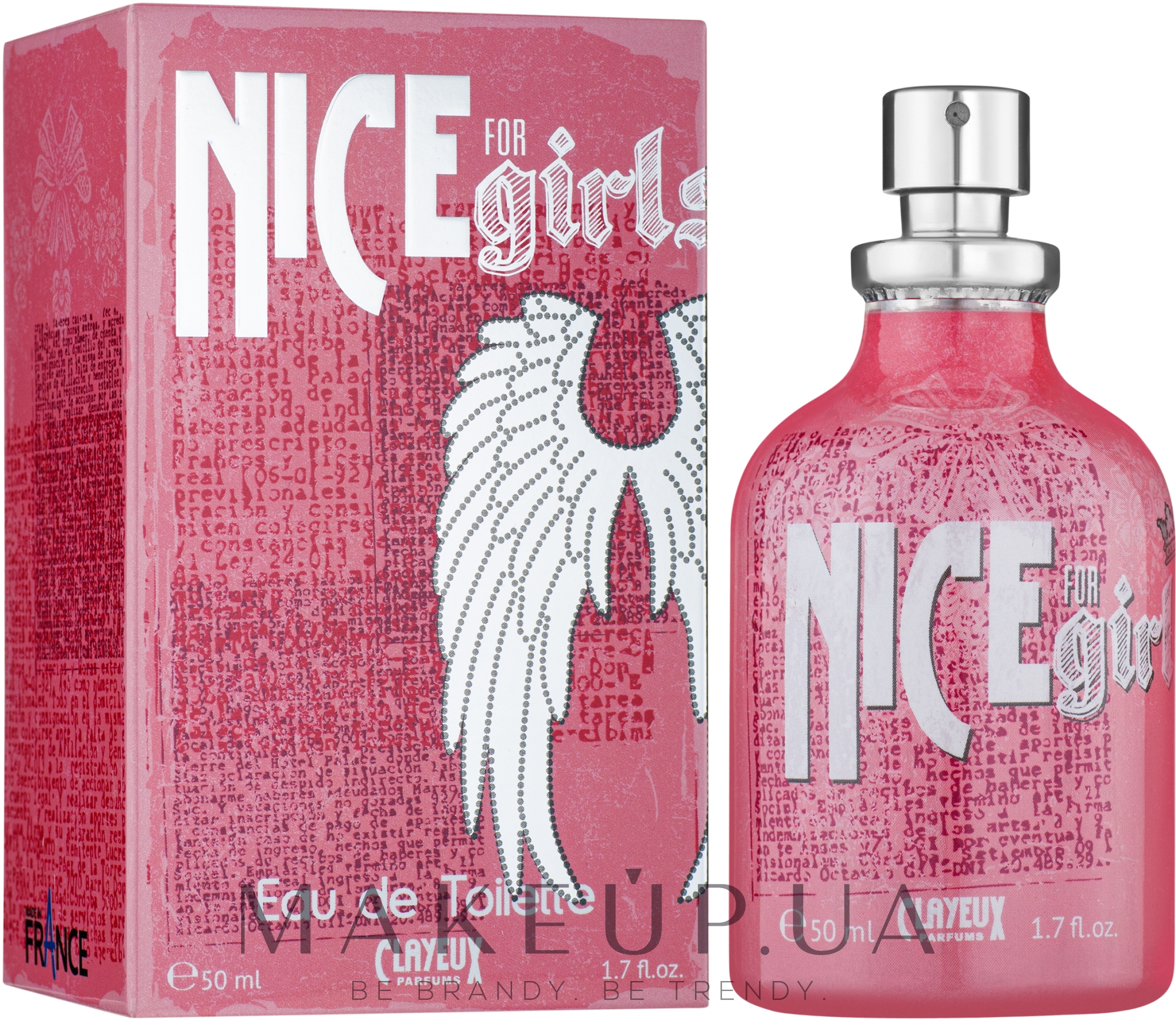Clayeux Nice for Girls - Туалетна вода  — фото 50ml