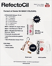 Стартовый набор для окрашивания с классическими цветами - RefectoCil Basic Colours — фото N3