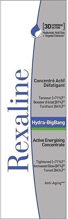 Активный концентрат против усталости - Rexaline Hydra 3d Big Bang (мини) — фото N1