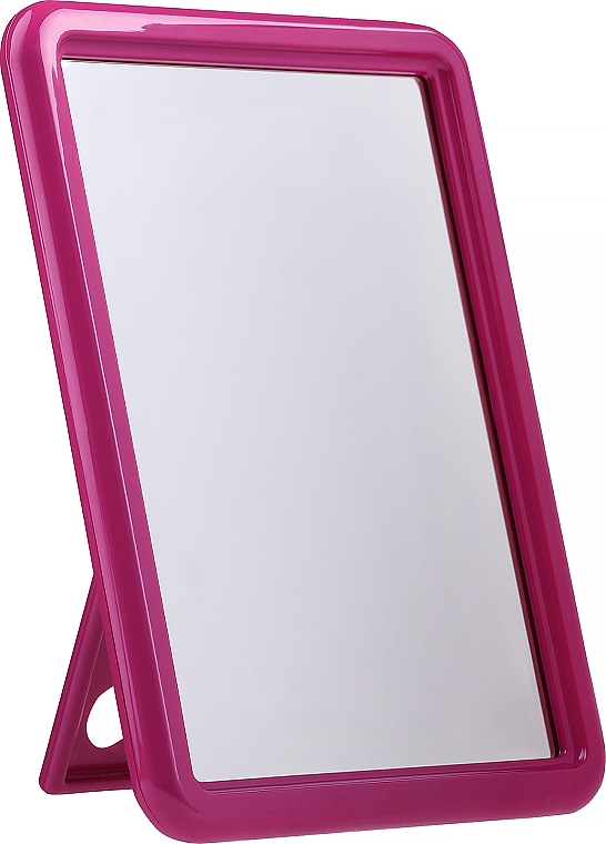 Дзеркало одностороннє квадратне Mirra-Flex, 14x19 cm, 9254, рожеве - Donegal One Side Mirror — фото N1