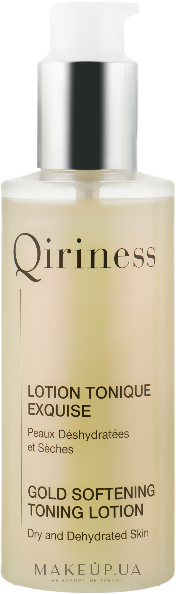 Тонизирующий лосьон - Qiriness Gold Softening Toning Lotion — фото 200ml